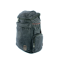 Рюкзак брезентовый,боковые карманы фронт. карман, внутренний карман "Filippini",разм.48*28*18 разные цвета
