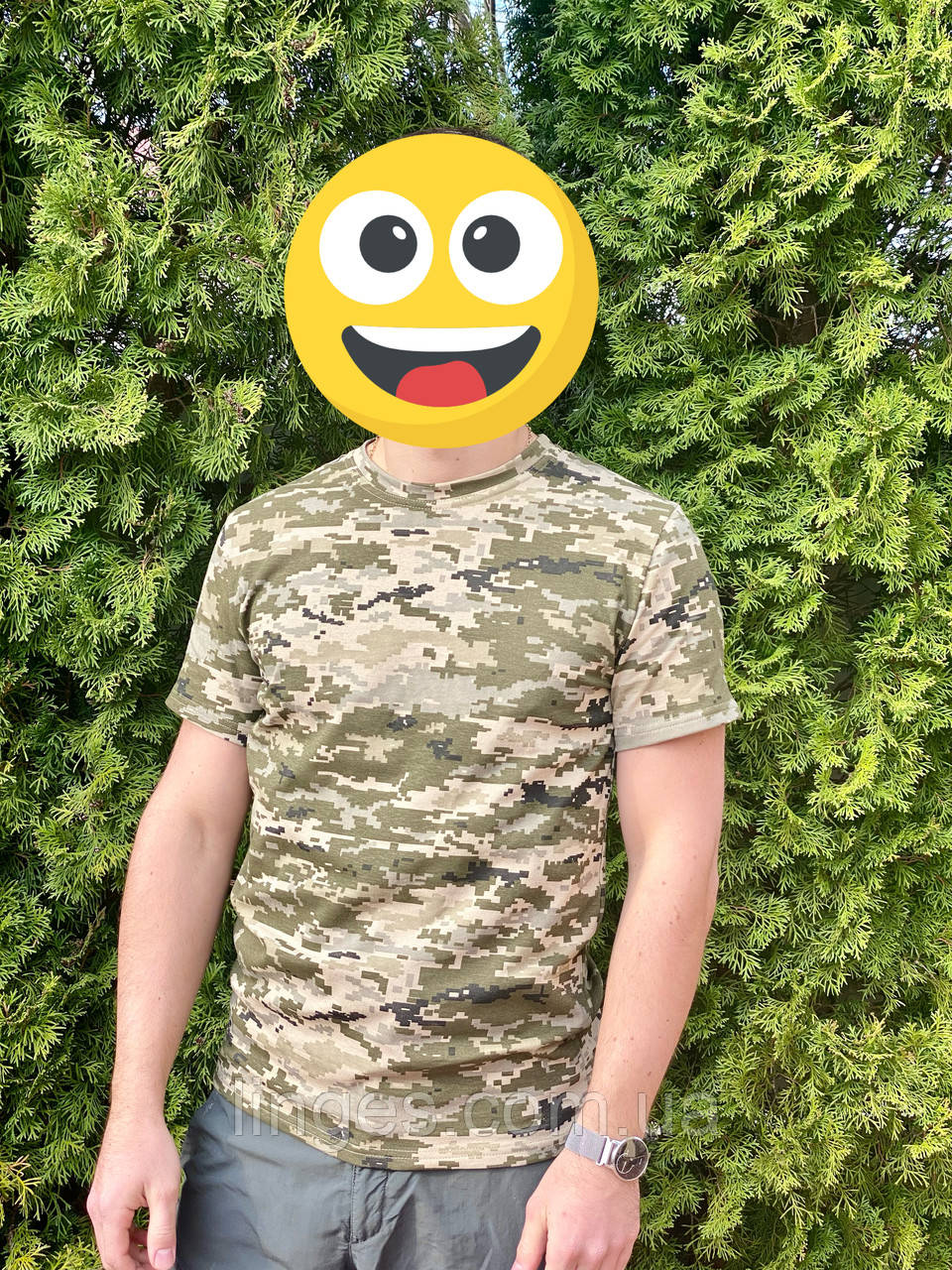 Футболка Linges Тактична Чоловіча Піксель ЗСУ MM-14 - фото 1 - id-p1616369418