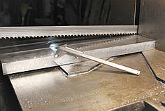 Порізка металу на стрічково-пильних верстатах до 520мм