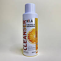 Засіб для зняття липкого шару Nila Cleanser, апельсин, 100 мл