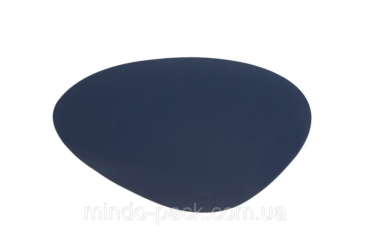 Сервірувальний килимок "Краплі" під тарілку (37 x43sм) (набір 2 шт). Синій, фото 1