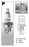 Свеча зажигания BRISK РR15Y БензоПИЛЫ 1шт.