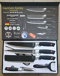 Набір професійних кухонних ножів German Family GF-17