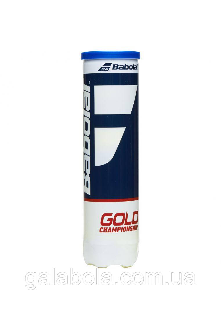 М'ячі тенісні Babolat Gold Championship X4 502082/113 (4 шт.)