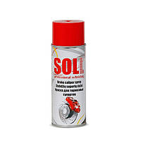 Краска Soll для тормозных суппортов Красный 400 мл