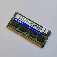 Оперативна пам'ять для ноутбука Adata SODIMM DDR3 4Gb 1600MHz 12800S 2Rx8 CL11 1.5 V (AM1U16BC4P2-B19B) Б/В