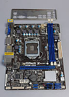 Материнская плата ASRock H61M-DGS (s1155, Intel H61, PCI-Ex16) БУ