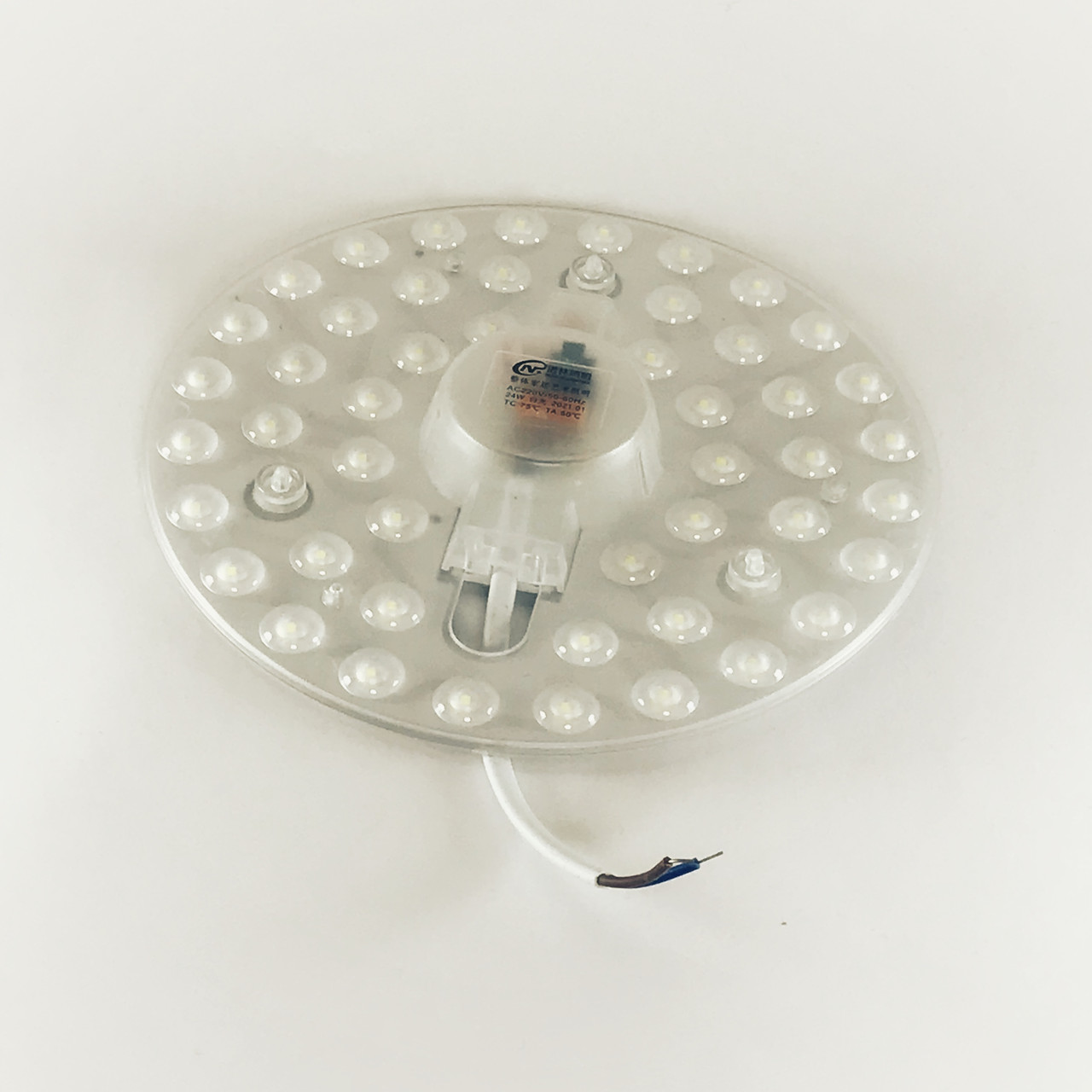 Світлодіодна панель LED 24Вт, AC220-240В ЛЕД, лампочка - теплий білий - брак