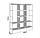 Мобільна тканинна шафа для одягу HCX Storage Wardrobe HCX -153NT, фото 5