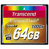 Картка пам'яті Transcend 64Gb Compact Flash 1000x (TS64GCF1000)