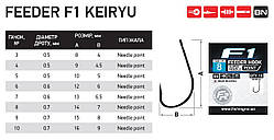 Гачок Fishing ROI Feeder F1 keiryu