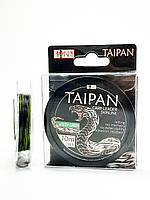 Карповый поводочный материал Bratfishing Taipan Carp Leader Skinline Weedy Green 10м. 20 Lb