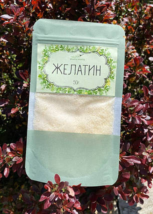 Желатин харчовий (яловичий) 180 блюм, 50г, фото 1