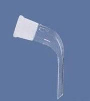 Алонж вигнутий 19/26 зі шліфом, ТС, фото 1