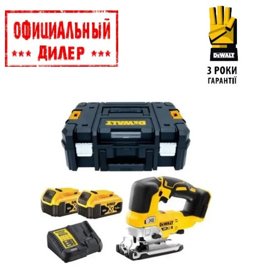 Пила лобзиковая аккумуляторная DeWALT DCS334P2 - фото 1 - id-p1000601069