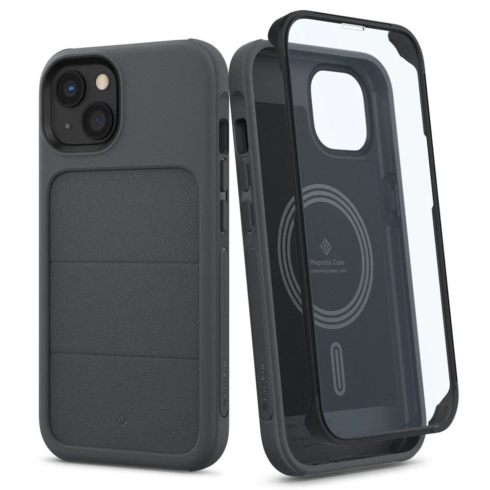 Чохол Caseology Stratum MagSafe Ash Grey для iPhone 13