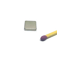 Неодимовий магніт квадрат 10*10*2 зчеплення 1 кг