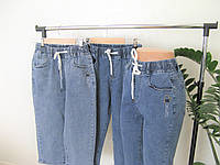 Бриджи-капри женские джинсовые Класика р. XL- 6XL Натали
