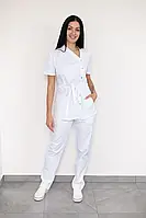 Медицинский женский костюм (белый)