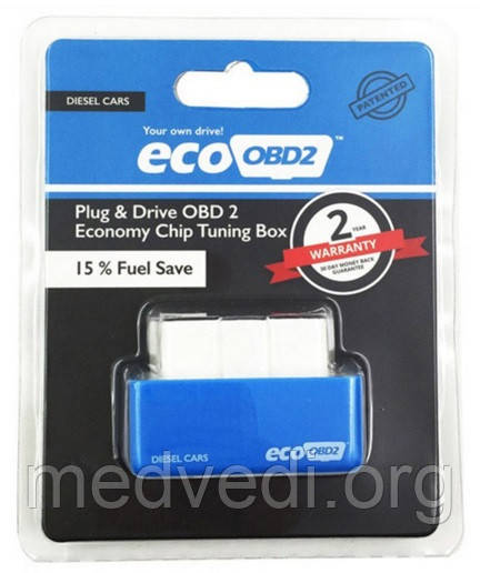 Экономитель дизеля Eco OBD2 Chip Tuning Box - фото 1 - id-p261061608
