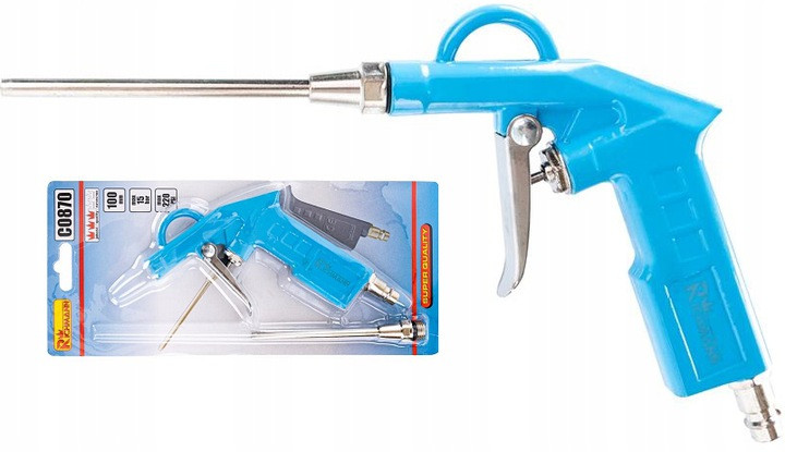 Пневматичний пістолет продувочний Richmann 15 бар (220 PSI), сопло 100 мм (C0870)