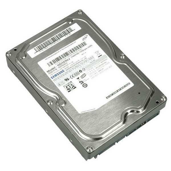 Накопичувач Samsung 1000GB 7200rpm 32Mb SATA II (HD103SJ) б/у, фото 1