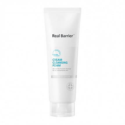 Кремова очищуюча пінка Real Barrier Cream Cleansing Foam, 220мл, фото 1