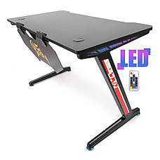 Геймерський стіл Barsky E-Sports RGB-LED BES-01, фото 6