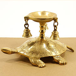 Черепаха бронзова лампада, дипа дія (13x1513 см)
