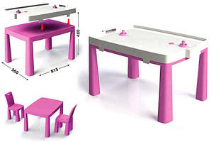Ігровий стіл дитячий з аерохокеєм 2 в 1 Doloni 04580/3