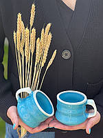 Чашка 260 мл, «Blue білий мікс»