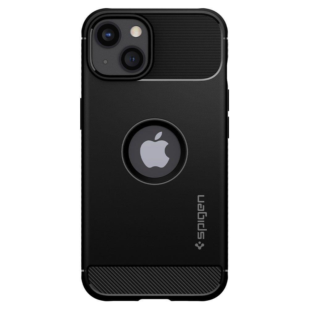 Чохол Spigen Rugged Armor Matte Black для iPhone 13