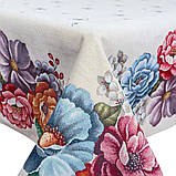 Скатертина гобеленова Limaso 137 х 137 см. скатертина на стіл, фото 5