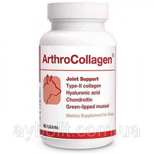 Таблетки Dolfos Arthro Collagen лікування хвороб суглобів для собак, 90 табл.