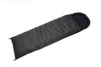Спальный мешок летный увеличенный Synevyr DUSPO 160 XL 86 Одеяло Черный Правый