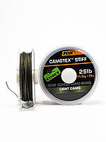 Поводковый материал Fox Edges Camotex Stiff 20м. 35lb