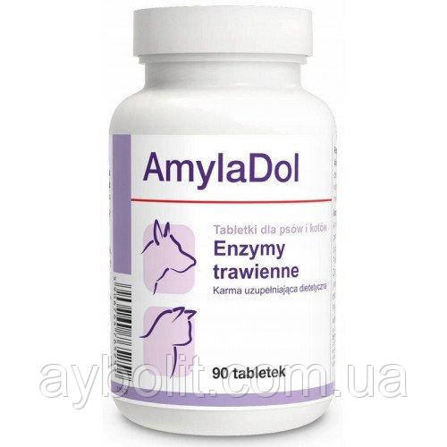 Харчова добавка Dolfos AmylaDol для котів і собак, 90 табл.