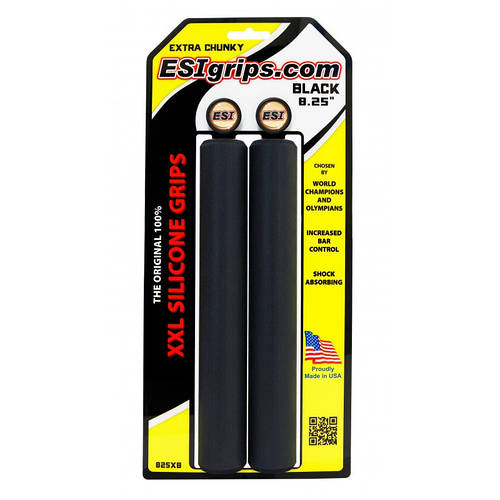 Купить Грипсы ESI XXL 8.25" Extra Chunky (черные), цена 1677 ₴ — Prom ...
