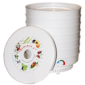 Сушарка (сушіння) для овочів та фруктів Вітерець-2 ЕСОФ-0,6/220 (6 грат)