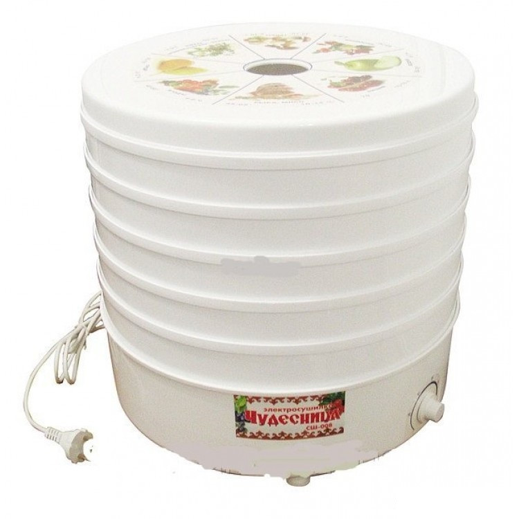 Сушарка для овочів та фруктів Ротор Чудесниця СШ-008 на 5 грат