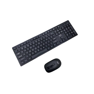 Комплект беспроводной компьютерной клавиатуры и мышки XO XO-KB-02 (черный), фото 2