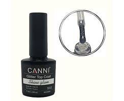 Глітерний топ для гель-лаку CANNI № S02 Glam Shine, 7.3 мл