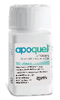 Апоквел(Apoquel) 16 мг, флакон100 таб для лікування дерматитів різної етіології, що супроводжуються сверблячкою