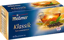 Чорний чай Meßmer Klassik, (25 x 1.75 г), 43,75 г