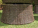 Комплект меблів плетений з ротанга 2 крісла та кавовий столик Сфера, фото 3