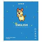 Тетрадь Kite предметна Англійська мова Pixel 48 аркушів в клітину 8 шт (K21-240-10)