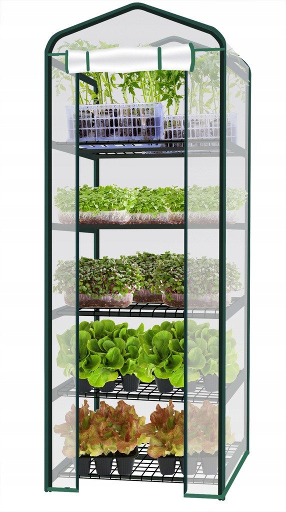 Теплиця MALATEC з полицями 1,95 x 07 x 0,5 м