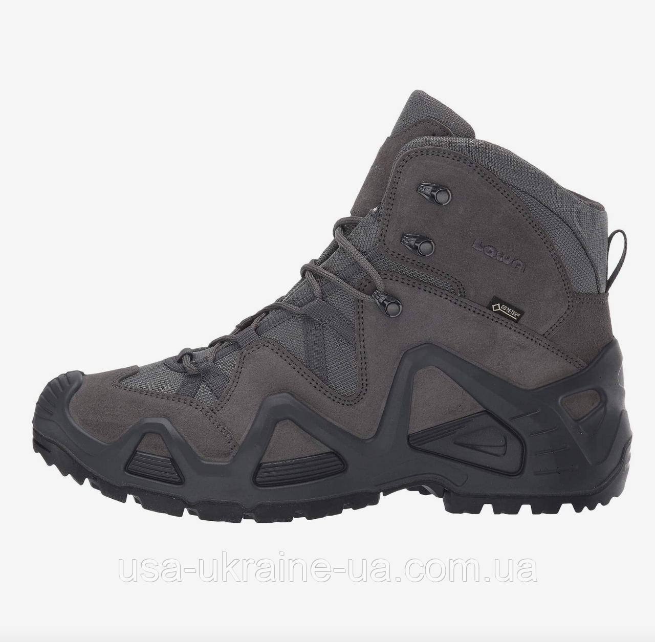 Тактичні черевики Lowа  Zephyr GTX Mid TF сірий, фото 1