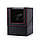 Скринька для підзаводу годинника віндер, тайммувер для 1-х годин Чорна з червоним, фото 3