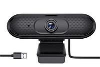 Web Камера для компьютера/ноутбука HOCO USB Computer Camera DI01 |1080| Черный